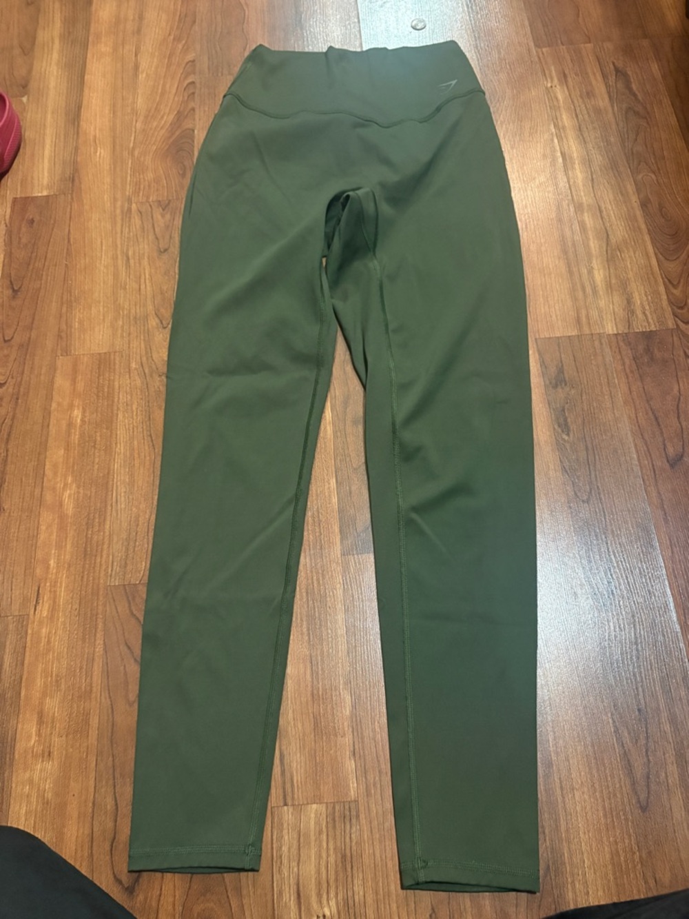 Gymshark Olive Green High-Waisted Leggings